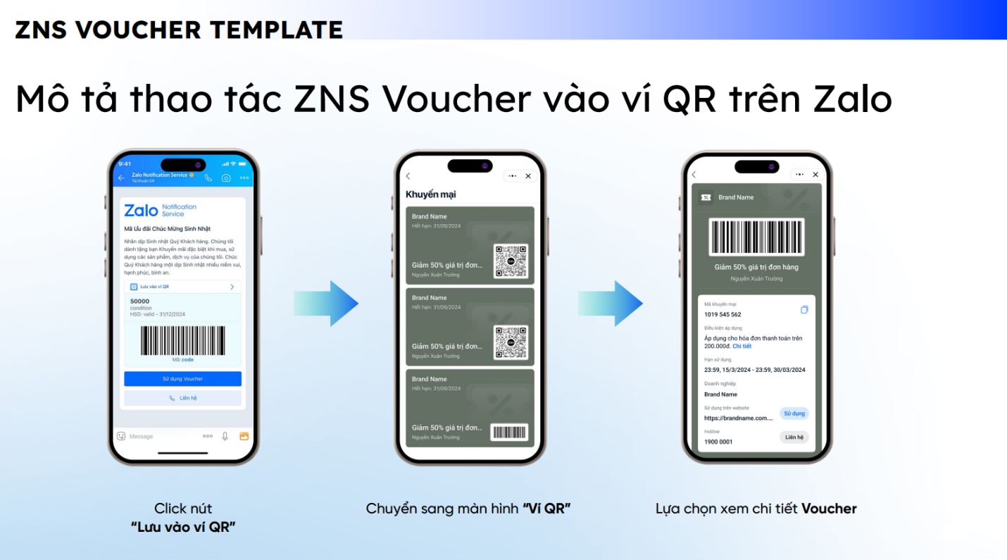 thao tác zns voucher
